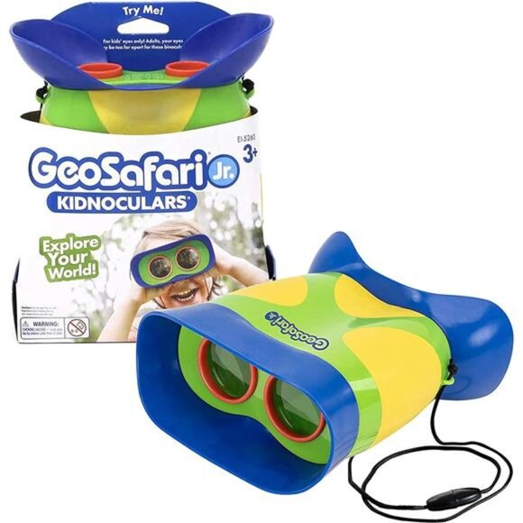 Educational Insights GeoSafari Jr. Kidnoculars, Binoculars for Toddlers & Kids, - Picture 1 of 7